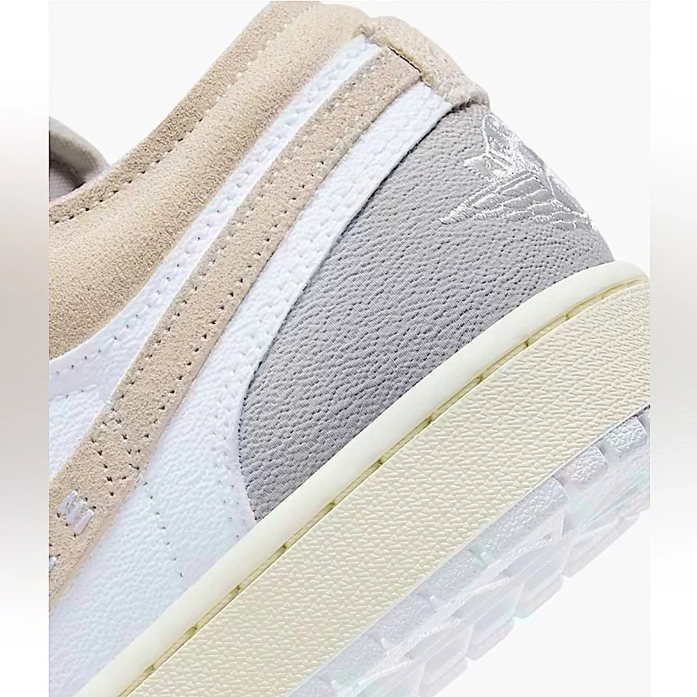 Air Jordan 1 Low Craft “White Sail” - Picture 12 of 14